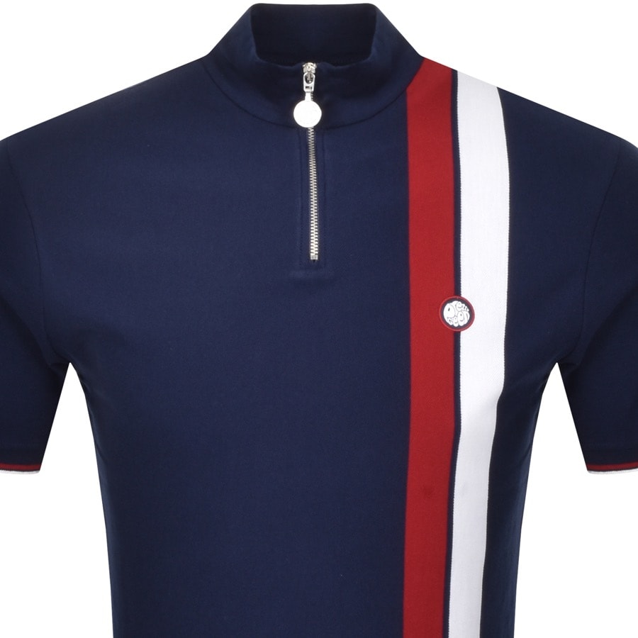 Alternative Image for ProductPretty Green Tilby Cycling T Shirt Navy2